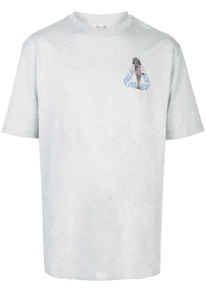 Palace Rolls P3 crew-neck T-shirt - Grey