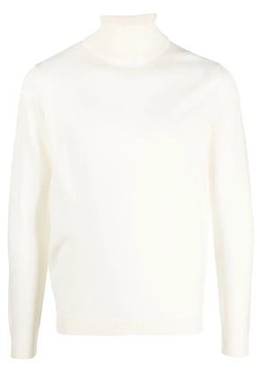 Roberto Collina roll-neck merino-wool jumper - Neutrals