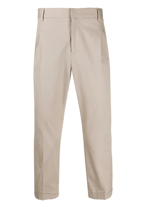 Daniele Alessandrini cropped tailored trousers - Neutrals