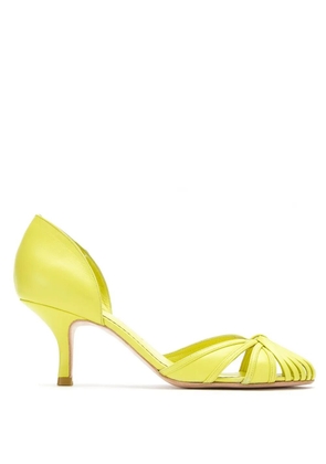 Sarah Chofakian leather pumps - Yellow