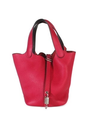 Hermès Pre-Owned 2021 Eclat Picotin 18 tote bag - Pink