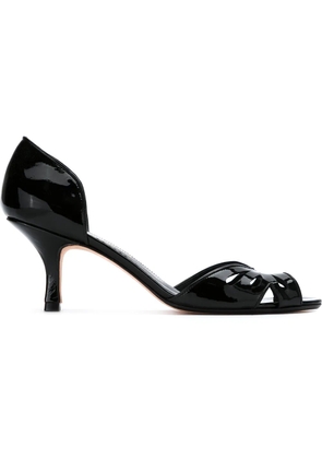Sarah Chofakian patent leather pumps - Black