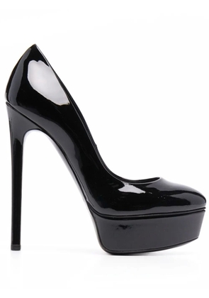 Casadei Blade glossy stiletto pumps - Black