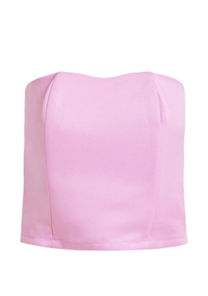 Essentiel Antwerp smocked-back tube top - Pink