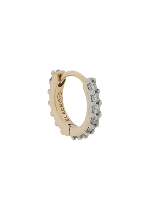 Maria Black Madame diamond embellished huggie - Gold