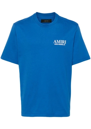 AMIRI Bones Stacked cotton T-shirt - Blue