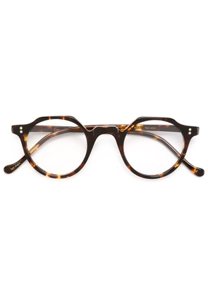 Lesca tortoise shell glasses - Brown