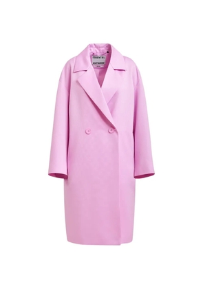 Essentiel Antwerp notched-lapel double-breasted coat - Pink