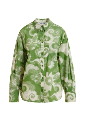 Essentiel Antwerp floral-print shirt - Green