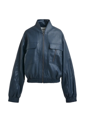 Essentiel Antwerp zip-up jacket - Blue