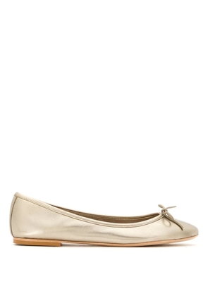 Sarah Chofakian Sarita leather ballerinas - Neutrals
