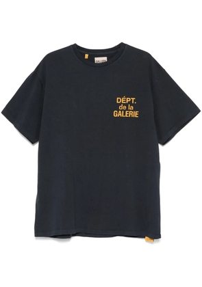 GALLERY DEPT. logo print short-sleeve T-shirt - Blue