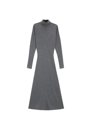 BOSS mock-neck maxi dress - Grey