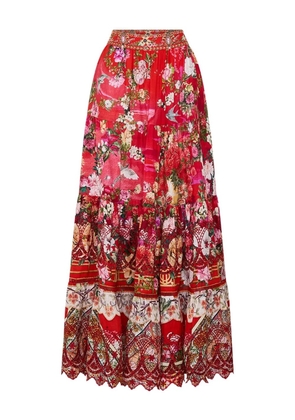 Camilla Sweet Home Alexandria tiered maxi skirt