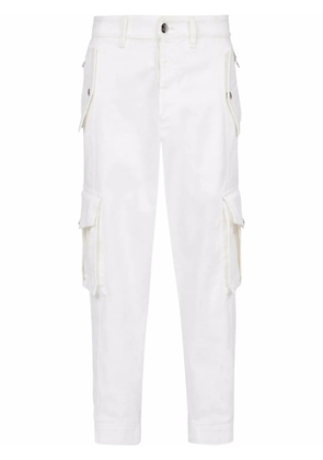 Balmain tapered leg cargo jeans - Neutrals