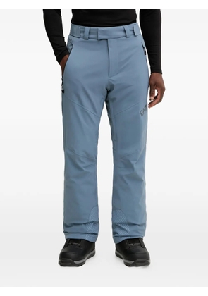 Ea7 Emporio Armani logo-trim ski pants - Blue