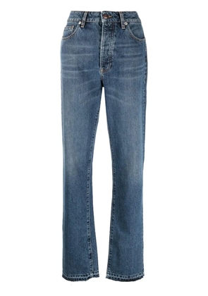 3x1 high-waist straight-leg jeans - Blue