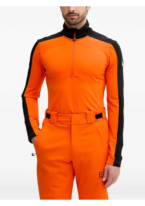 Ea7 Emporio Armani zip-fastening top - Orange