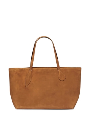 Liffner Rhum Sprout calf suede tote bag - Brown