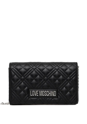 Love Moschino chain-strap shoulder bag - Black