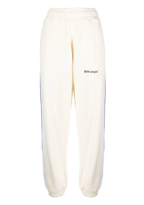 Palm Angels logo-print track pants - Neutrals