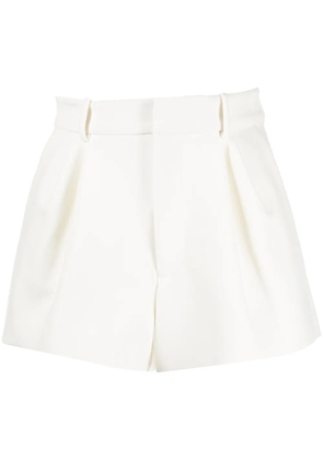 AREA crystal-detail shorts - White