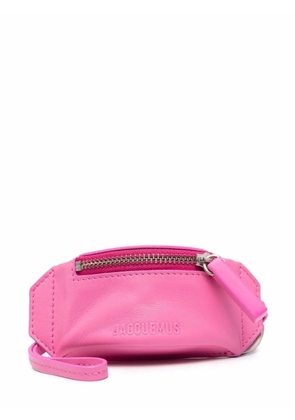 Jacquemus logo-embossed wallet - Pink