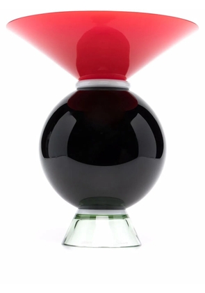 Venini Yemen two-tone vase - Black