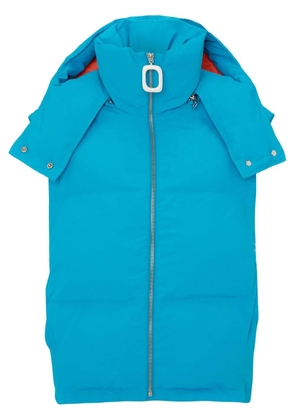 JW Anderson hooded puffer gilet - Blue