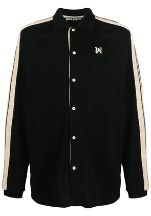 Palm Angels PA Monogram cotton shirt - Black