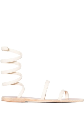 Ancient Greek Sandals Ofis ankle-wrap sandals - Neutrals