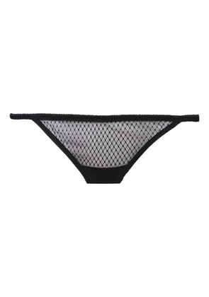 Love Stories lace briefs - Black
