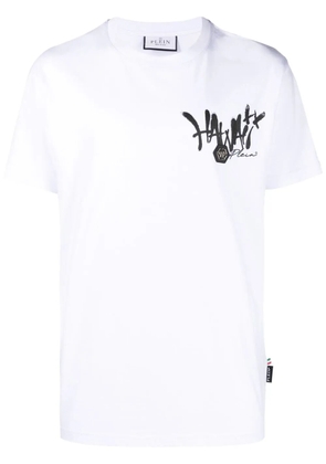 Philipp Plein Hawaii SS cotton T-shirt - White