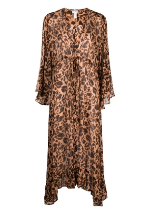 Evarae Arna Kaftan dress - Brown