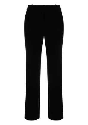 Ermanno Scervino velvet tapered trousers - Black