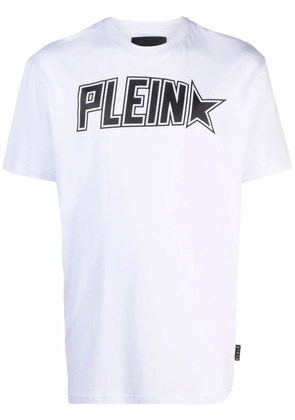 Philipp Plein Plein Star logo print T-shirt - White