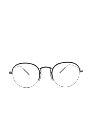 Oliver Peoples TK-6 round-frame glasses - Black