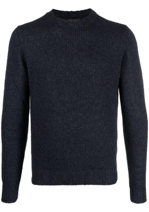 Dell'oglio crew-neck yak-blend jumper - Blue