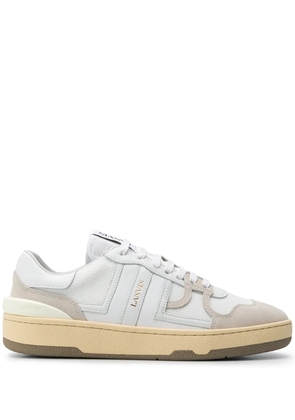 Lanvin Clay leather low-top sneakers - White