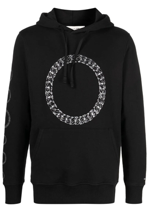 1017 ALYX 9SM logo circle print hoodie - Black