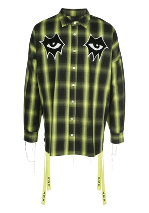Haculla Signature Eyes checked shirt - Green