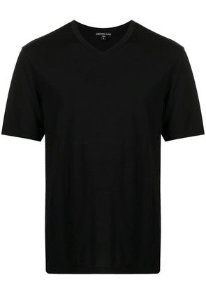 James Perse Lotus V-neck T-shirt - Black