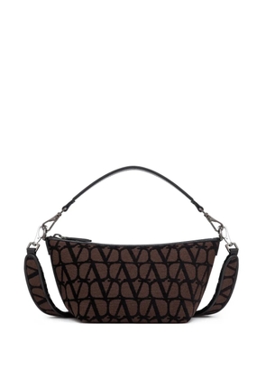 Valentino Garavani Toile Iconographe shoulder bag - Brown
