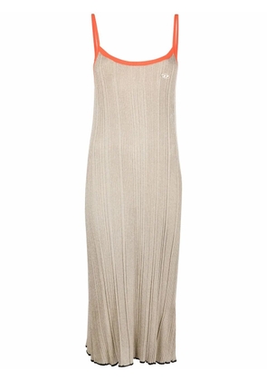 Diesel ribbed-knit midi dress - Neutrals