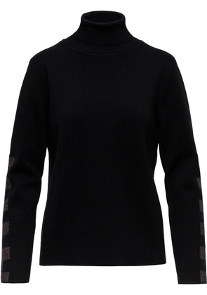 Aztech Mountain Matterhorn roll-neck jumper - Black