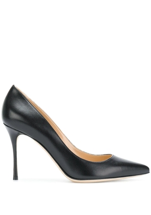 Sergio Rossi 90mm Godiva snake-effect pumps - Black