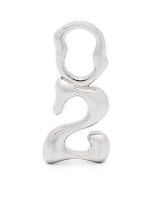 Maria Black Fluent letter Z charm - Silver