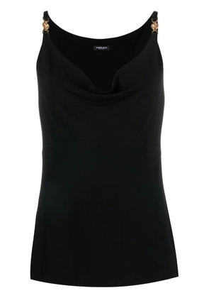 Versace Medusa '95 cowl-neck top - Black