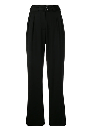 A.P.C. belted straight trousers - Black