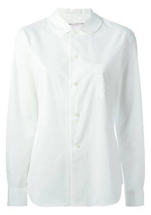 Comme Des Garçons Girl Peter Pan collar oversized shirt - White
